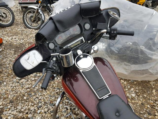 1HD1DJL10NY505627 - 1992 HARLEY-DAVIDSON FLHT CLASS BURGUNDY photo 5