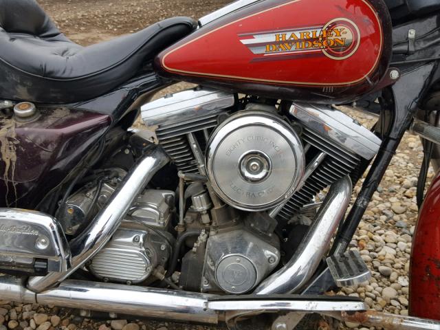 1HD1DJL10NY505627 - 1992 HARLEY-DAVIDSON FLHT CLASS BURGUNDY photo 7