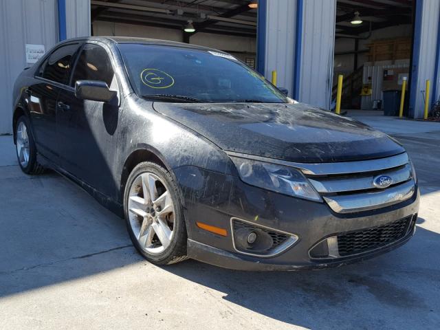 3FAHP0DCXBR259980 - 2011 FORD FUSION SPO BLACK photo 1