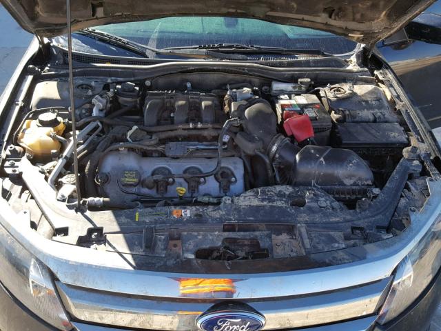 3FAHP0DCXBR259980 - 2011 FORD FUSION SPO BLACK photo 7