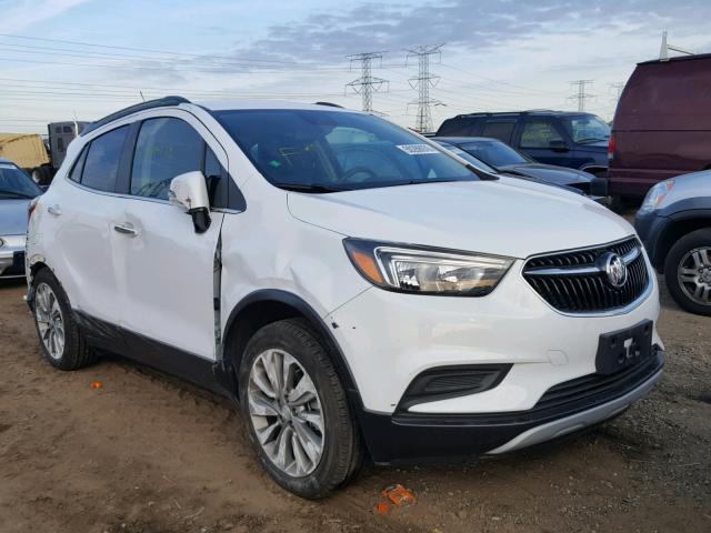 KL4CJASB9HB112756 - 2017 BUICK ENCORE PRE WHITE photo 1