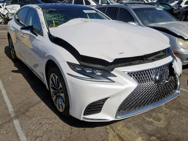 JTHC5LFF5J5004155 - 2018 LEXUS LS 500 WHITE photo 1