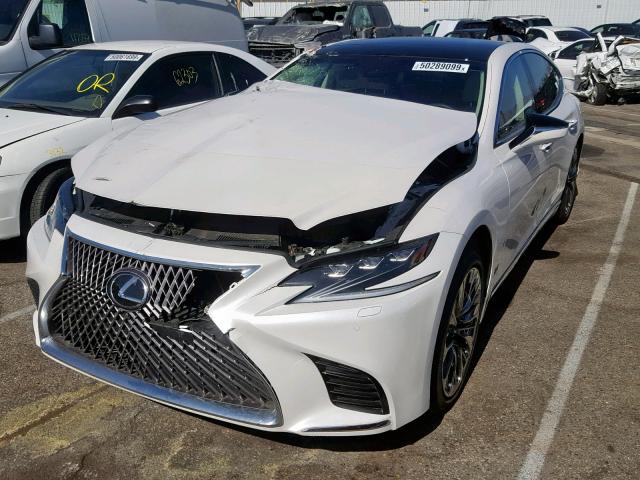 JTHC5LFF5J5004155 - 2018 LEXUS LS 500 WHITE photo 2