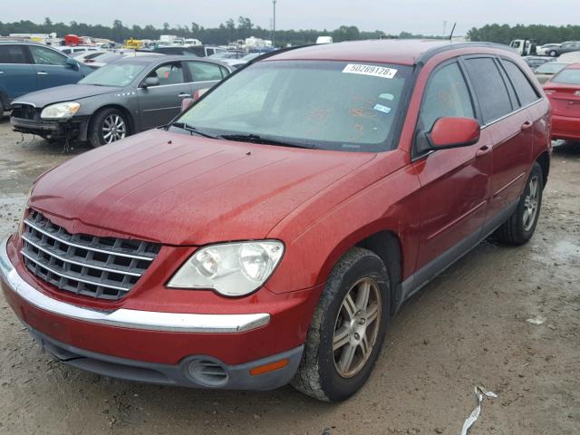 2A8GM68X67R291507 - 2007 CHRYSLER PACIFICA T RED photo 2