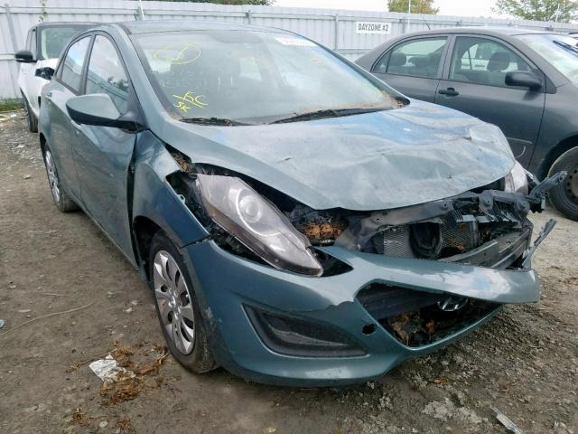 KMHD25LH7FU250990 - 2015 HYUNDAI ELANTRA GT BLUE photo 1