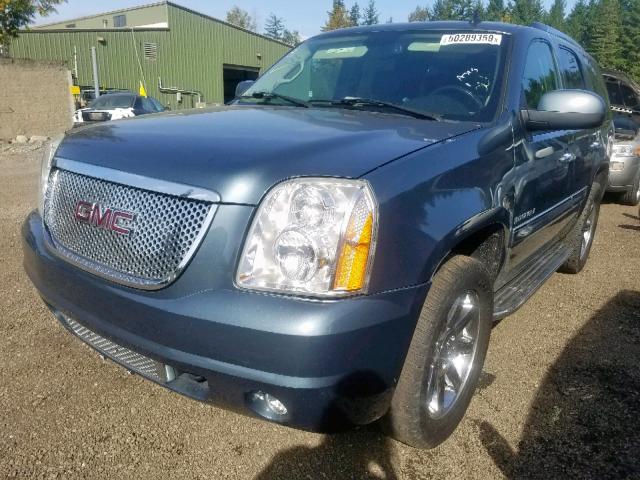 1GKFK63817J291352 - 2007 GMC YUKON DENA TURQUOISE photo 2