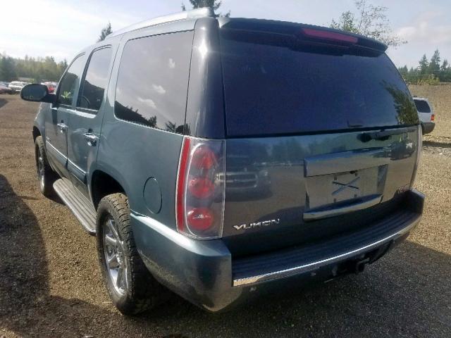 1GKFK63817J291352 - 2007 GMC YUKON DENA TURQUOISE photo 3