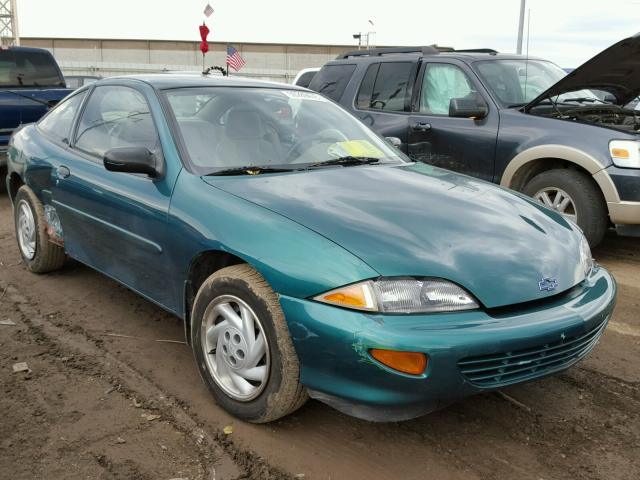 1G1JC1244V7233274 - 1997 CHEVROLET CAVALIER B GREEN photo 1