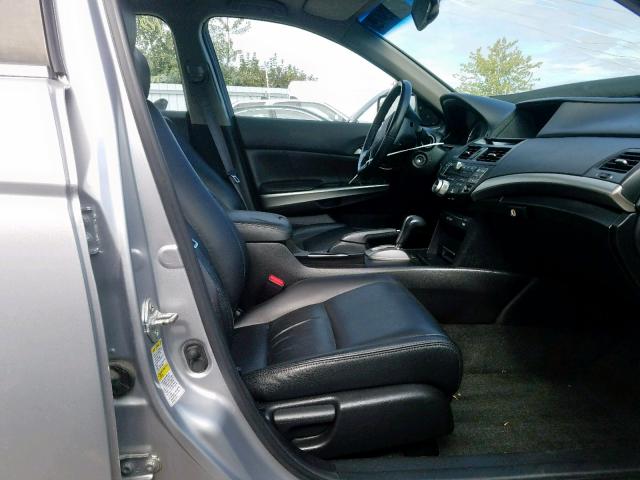 1HGCP26849A801542 - 2009 HONDA ACCORD EXL SILVER photo 5