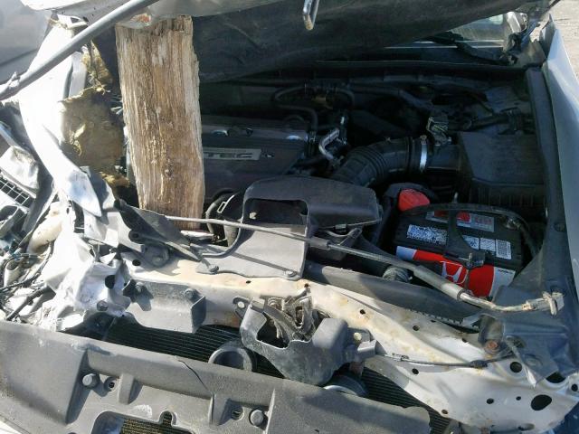 1HGCP26849A801542 - 2009 HONDA ACCORD EXL SILVER photo 7