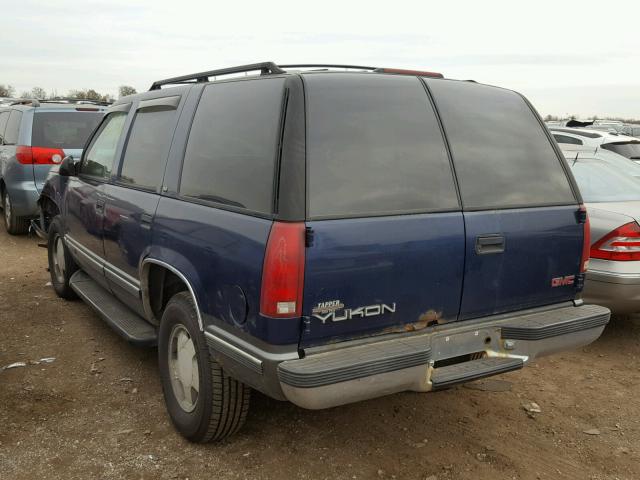 1GKEK13R2XJ778129 - 1999 GMC DENALI BLUE photo 3