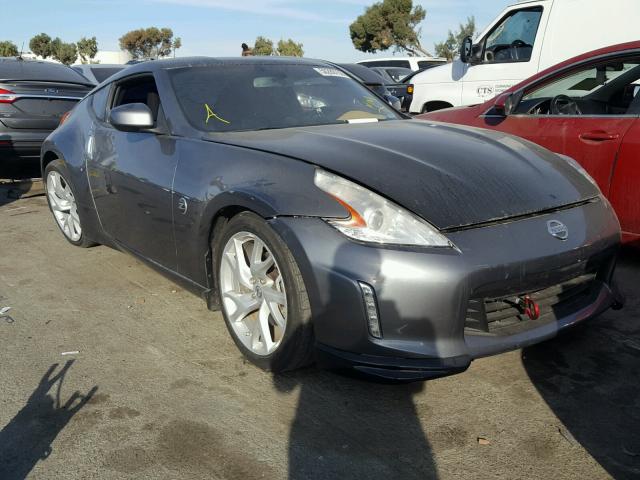 JN1AZ4EHXEM631891 - 2014 NISSAN 370Z BASE GRAY photo 1