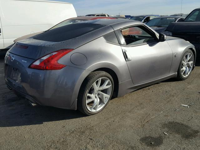 JN1AZ4EHXEM631891 - 2014 NISSAN 370Z BASE GRAY photo 4