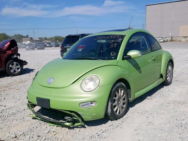 3VWCK31C65M414273 - 2005 VOLKSWAGEN NEW BEETLE 绿色 照片 2