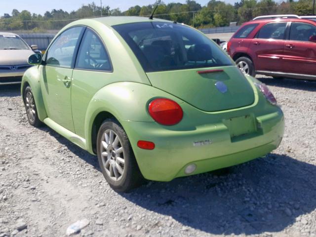 3VWCK31C65M414273 - 2005 VOLKSWAGEN NEW BEETLE 绿色 照片 3