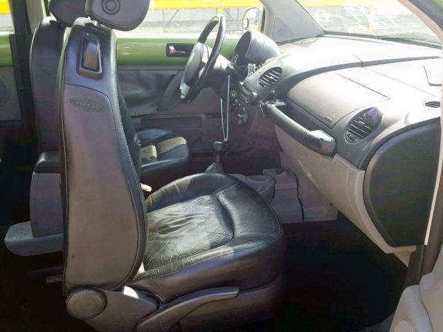 3VWCK31C65M414273 - 2005 VOLKSWAGEN NEW BEETLE 绿色 照片 5