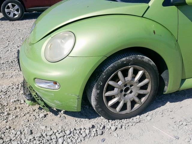 3VWCK31C65M414273 - 2005 VOLKSWAGEN NEW BEETLE 绿色 照片 9
