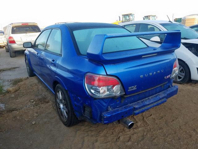 JF1GD70685L509975 - 2005 SUBARU IMPREZA WR BLUE photo 3