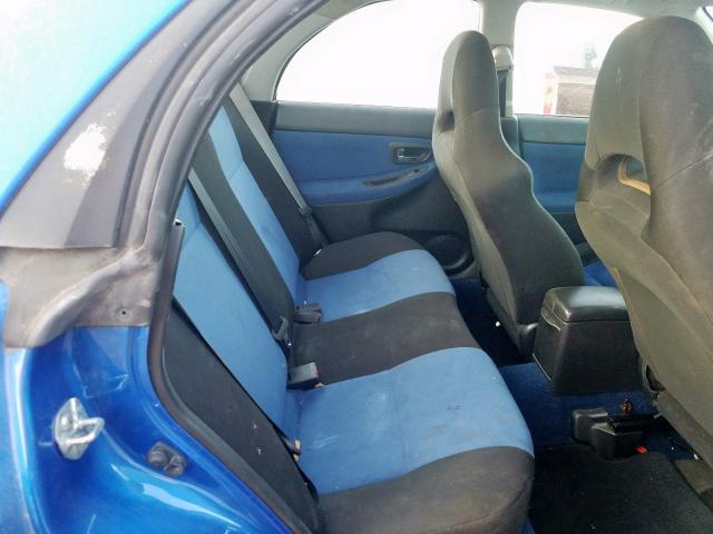 JF1GD70685L509975 - 2005 SUBARU IMPREZA WR BLUE photo 6