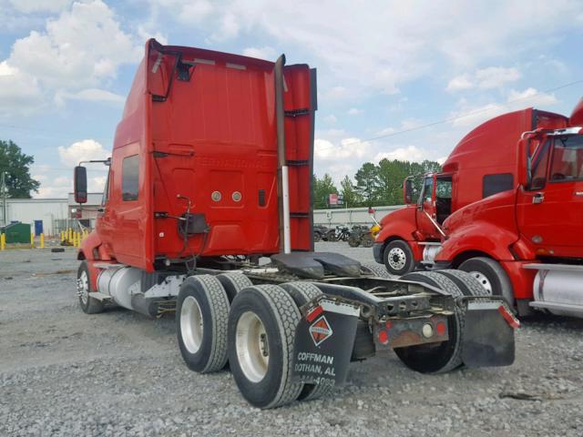 3HSCUAPR7AN193422 - 2010 INTERNATIONAL PROSTAR PR RED photo 3