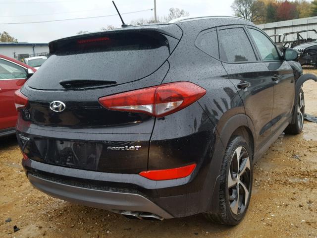 KM8J33A26GU062885 - 2016 HYUNDAI TUCSON LIM BLACK photo 4