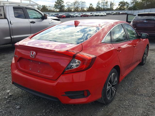 2HGFC1F70GH647520 - 2016 HONDA CIVIC EXL RED photo 4