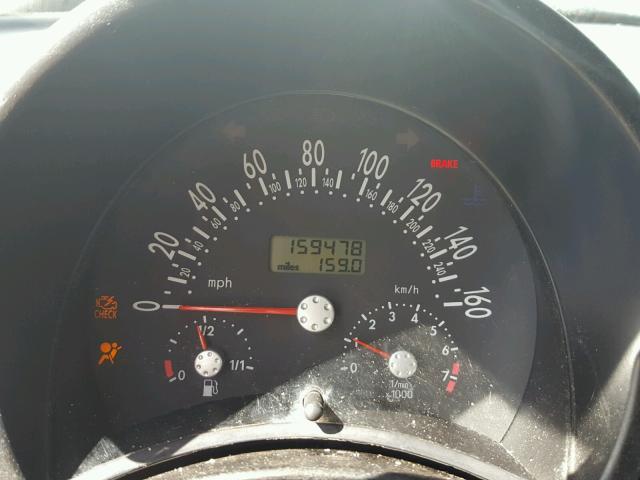 3VWDD21C7YM447019 - 2000 VOLKSWAGEN NEW BEETLE Silber Foto 8