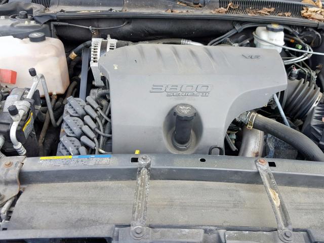 1G4HP54K35U281861 - 2005 BUICK LESABRE CU GRAY photo 7