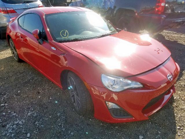 JF1ZNAA14D1715469 - 2013 TOYOTA FR-S RED photo 1