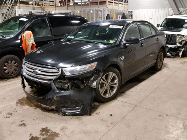 1FAHP2E98EG131568 - 2014 FORD TAURUS SEL BLACK photo 2