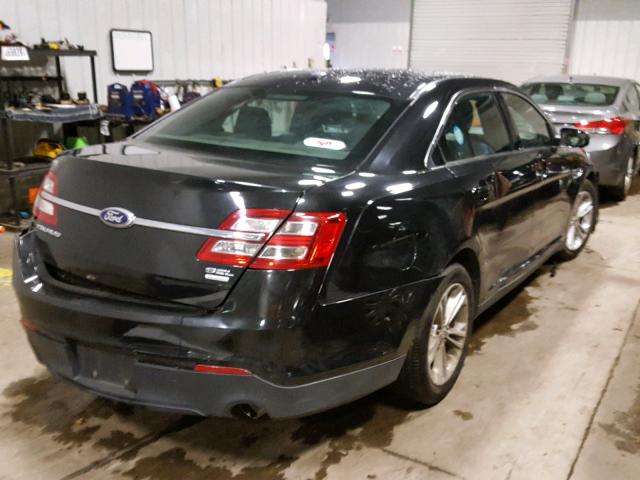 1FAHP2E98EG131568 - 2014 FORD TAURUS SEL BLACK photo 4