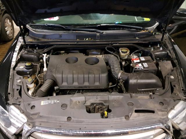 1FAHP2E98EG131568 - 2014 FORD TAURUS SEL BLACK photo 7