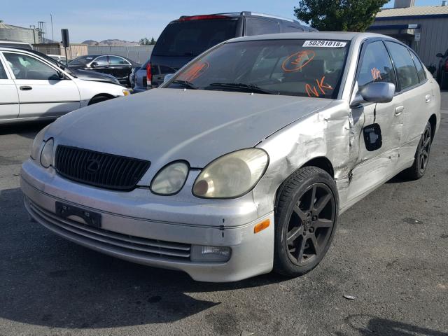 JT8BL69S640014223 - 2004 LEXUS GS 430 SILVER photo 2