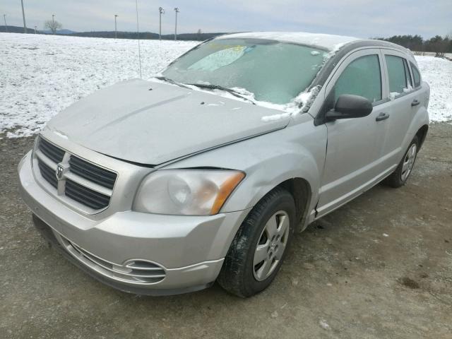 1B3HB28A59D151753 - 2009 DODGE CALIBER SE SILVER photo 2