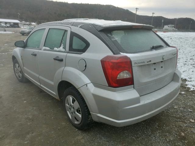 1B3HB28A59D151753 - 2009 DODGE CALIBER SE SILVER photo 3