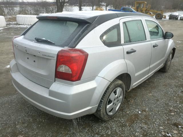 1B3HB28A59D151753 - 2009 DODGE CALIBER SE SILVER photo 4