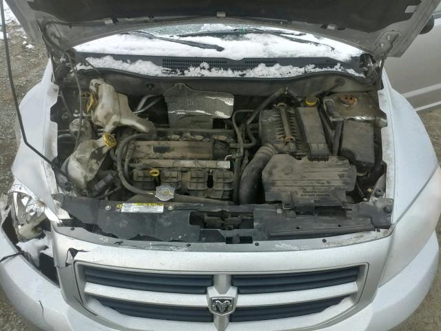 1B3HB28A59D151753 - 2009 DODGE CALIBER SE SILVER photo 7