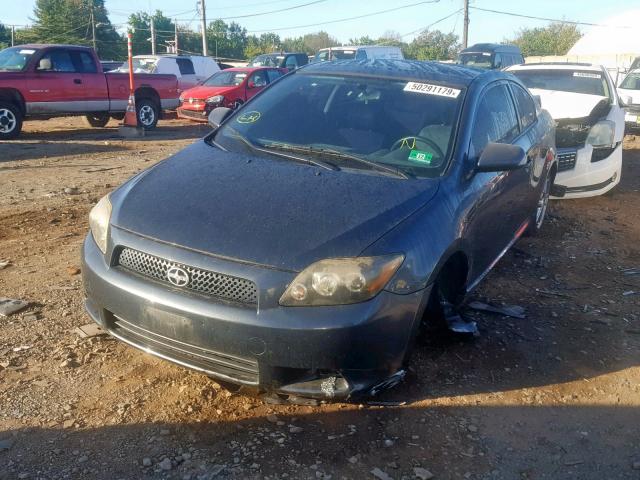 JTKDE167780256069 - 2008 TOYOTA SCION TC ნაცრისფერი ფოტო 2