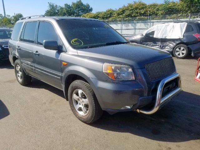 5FNYF18328B047680 - 2008 HONDA PILOT SE SILVER photo 1