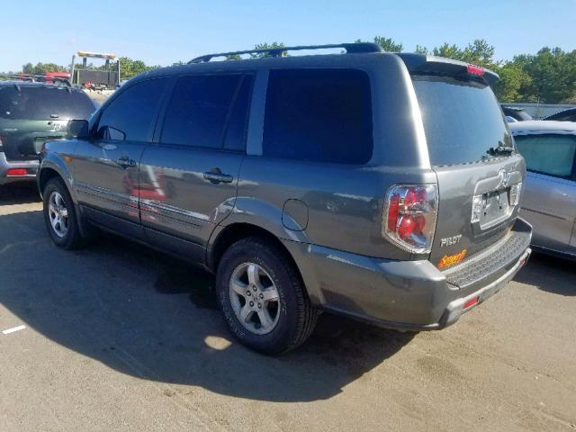 5FNYF18328B047680 - 2008 HONDA PILOT SE SILVER photo 3