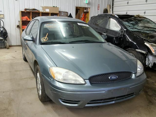 1FAFP56U86A251032 - 2006 FORD TAURUS SEL BLUE photo 1