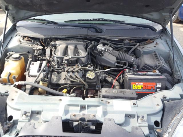 1FAFP56U86A251032 - 2006 FORD TAURUS SEL BLUE photo 7