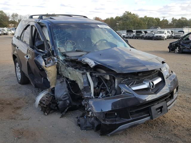 2HNYD18616H537285 - 2006 ACURA MDX TOURIN BLACK photo 1