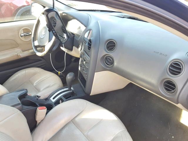 2G2WR524041361272 - 2004 PONTIAC GRAND PRIX ლურჯი ფოტო 5