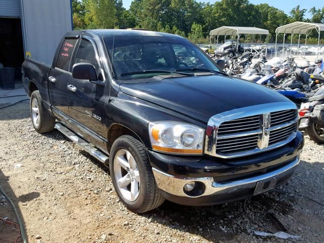 1D7HA18N56S657823 - 2006 DODGE RAM 1500 S BLACK photo 1