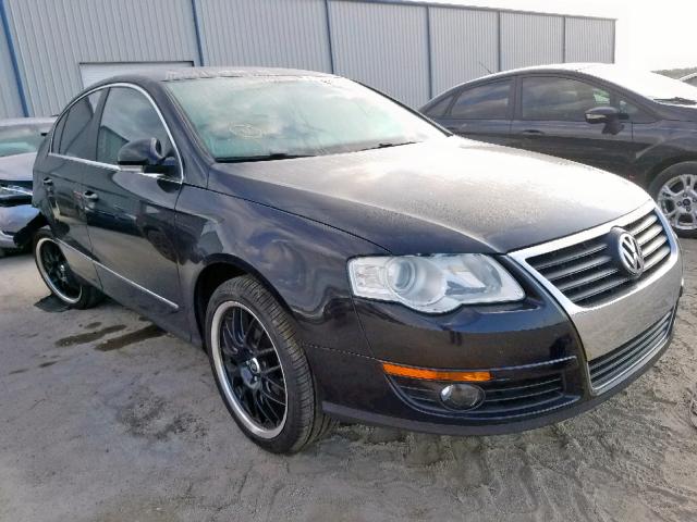 WVWJK7AN6AE154055 - 2010 VOLKSWAGEN PASSAT KOM BLACK photo 1