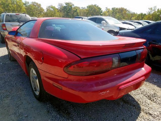 2G2FS22S7S2245348 - 1995 PONTIAC FIREBIRD RED photo 3