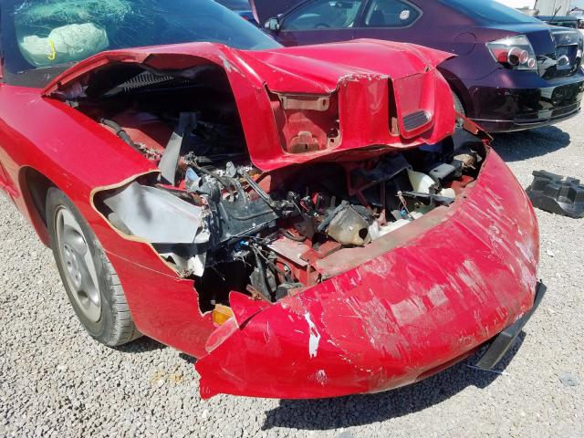 2G2FS22S7S2245348 - 1995 PONTIAC FIREBIRD RED photo 9