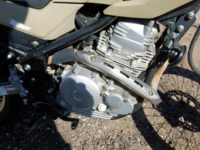 JYADG19E99A004648 - 2009 YAMAHA XT250 TAN photo 7