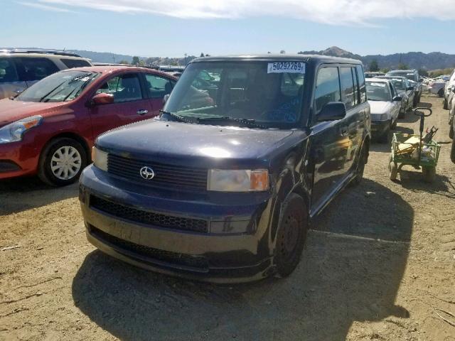 JTLKT334150212384 - 2005 TOYOTA SCION XB ლურჯი ფოტო 2